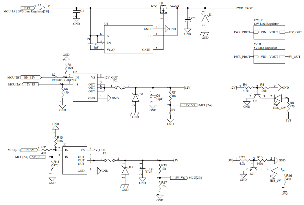 Input Protection and Distribution