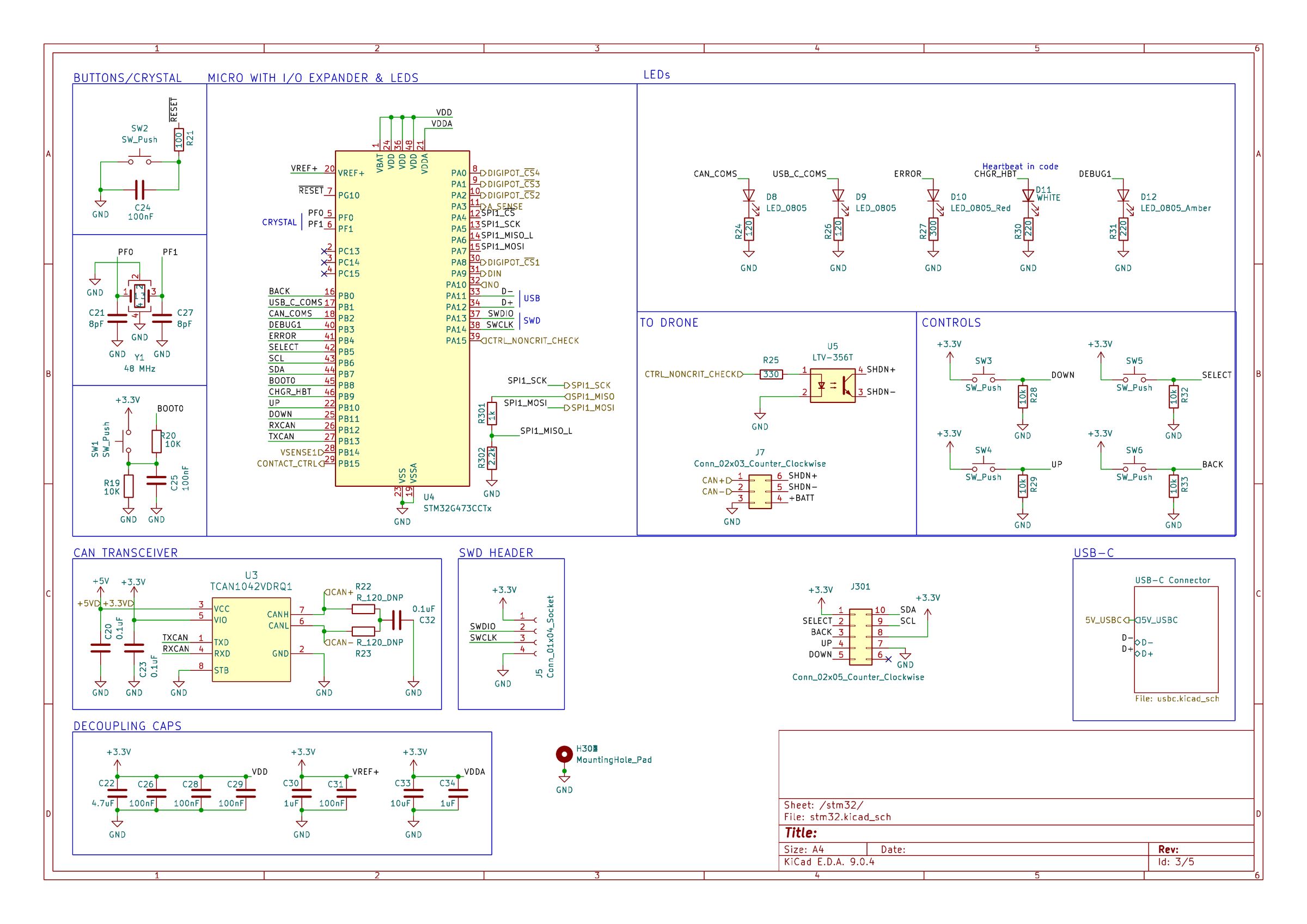 MCU schematic
